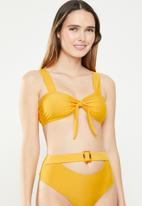 Tina Bikini Top Mustard Brave Soul Bikinis Superbalist