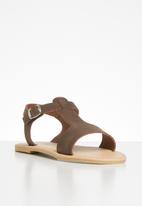 Zandi Leather Sandal Brown Superbalist Sandals Flip Flops