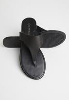 Tea Leather Slide Black Superbalist Sandals Flip Flops