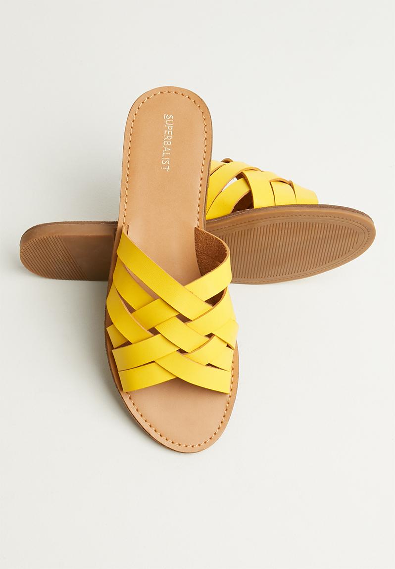 Willow Sandal Yellow Superbalist Sandals Flip Flops Superbalist