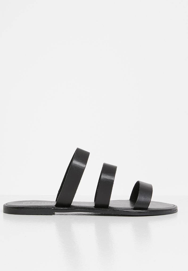 Dina Slide Black Superbalist Sandals Flip Flops Superbalist