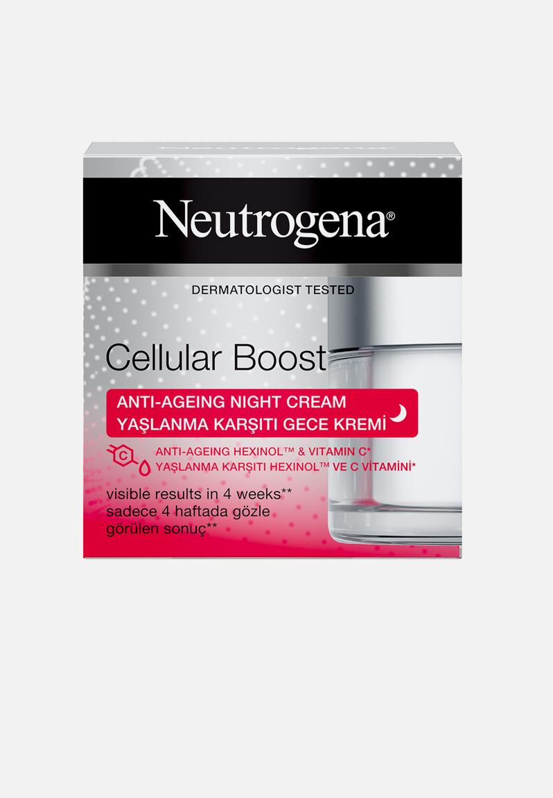 Cellular Boost Anti Ageing Night Cream Neutrogena Skincare