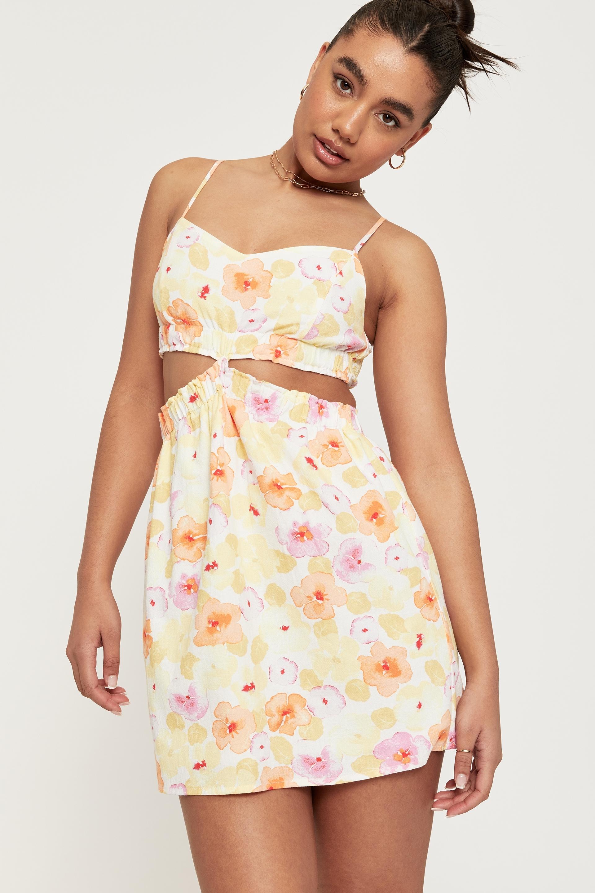 Vera mini dress sophia floral baby pink Supré Casual Superbalist