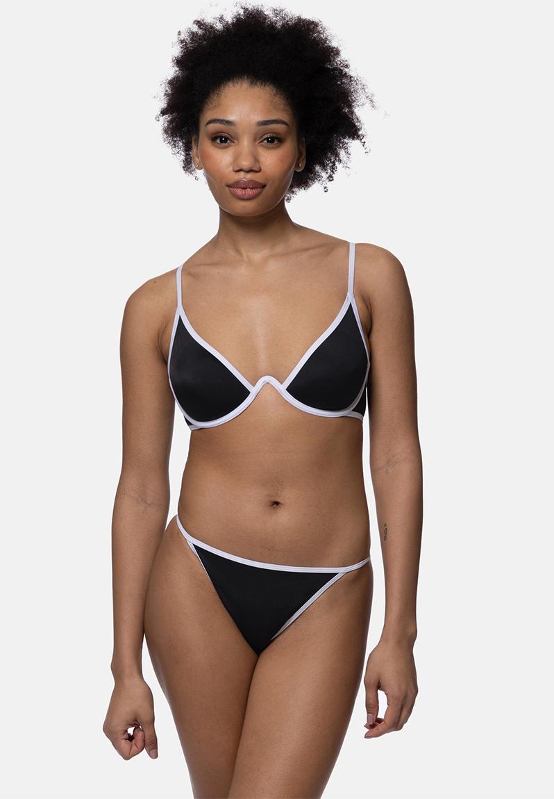 Bandol Tanga Bikini Bottom Black Dorina Bikinis Superbalist