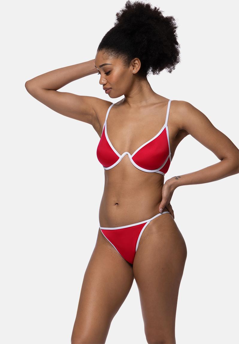 Bandol Tanga Bikini Bottom Red Dorina Bikinis Superbalist