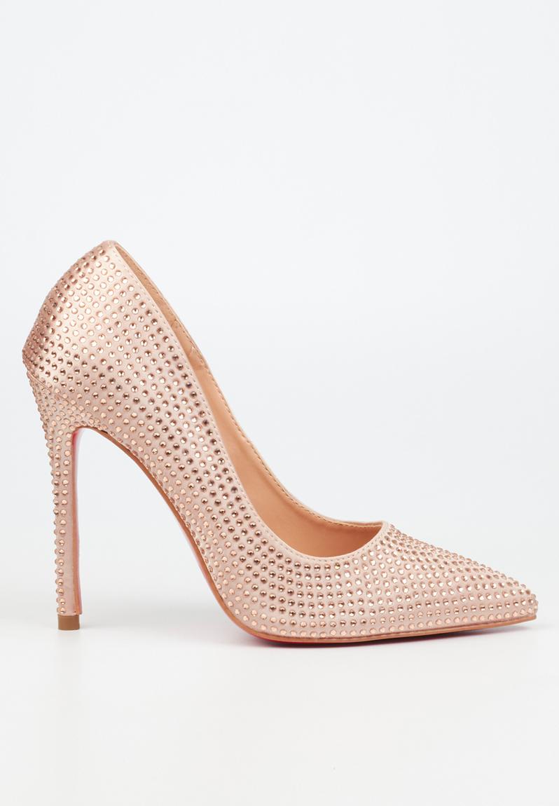 Lou Court Heel Nude Miss Black Heels Superbalist