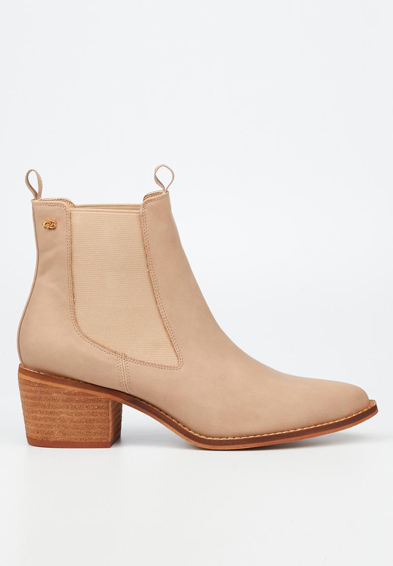 Cooper Ankle Boot Nude Miss Black Boots Superbalist