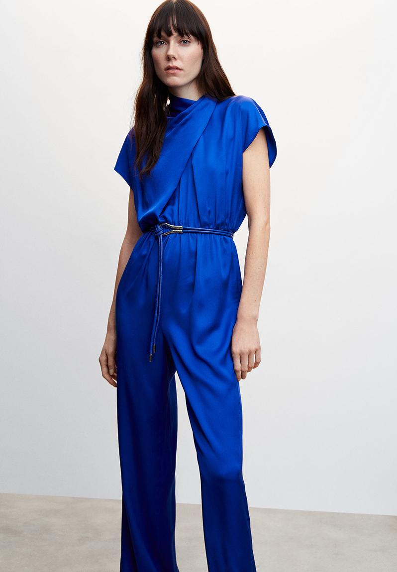 One Piece Suit Atlantis Mid Blue MANGO Jumpsuits Playsuits