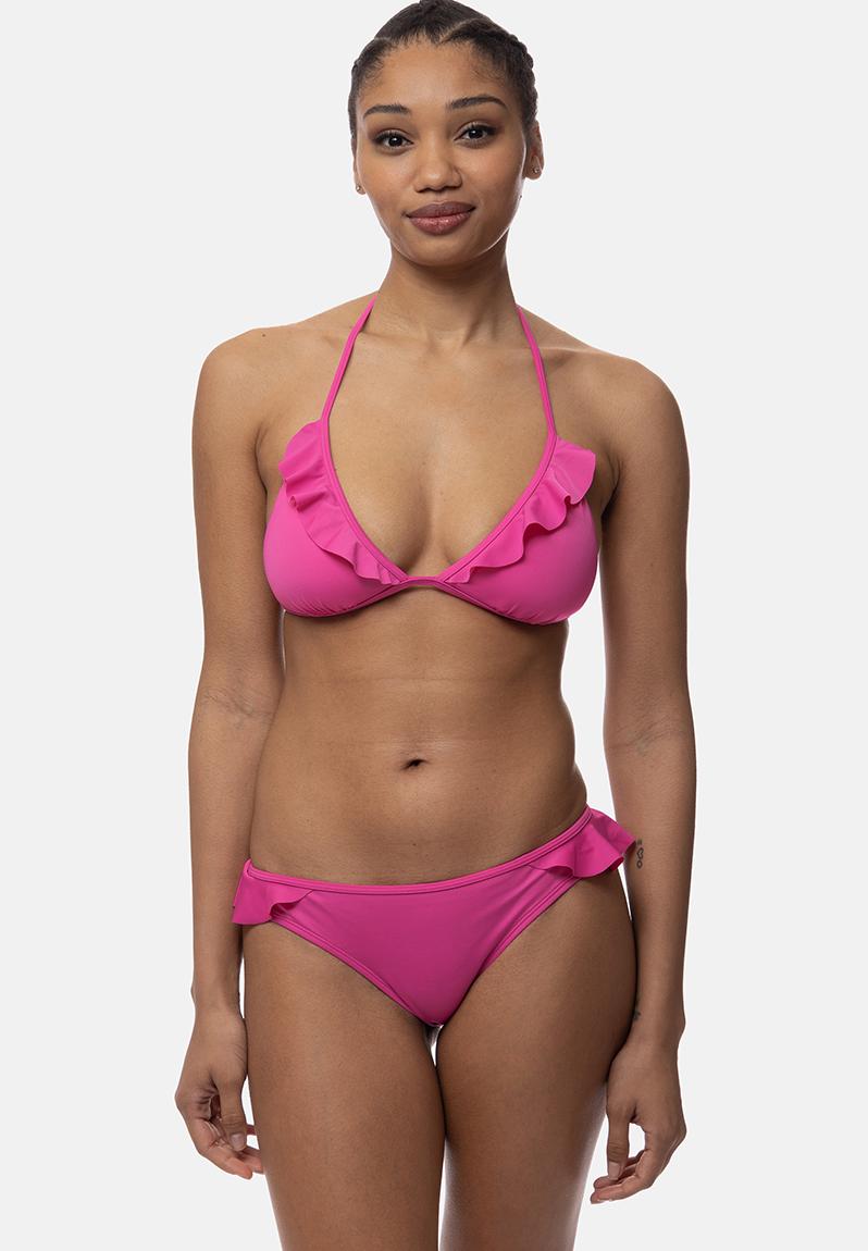 Naia Brief Bikini Bottom Pink DORINA Bikinis Superbalist