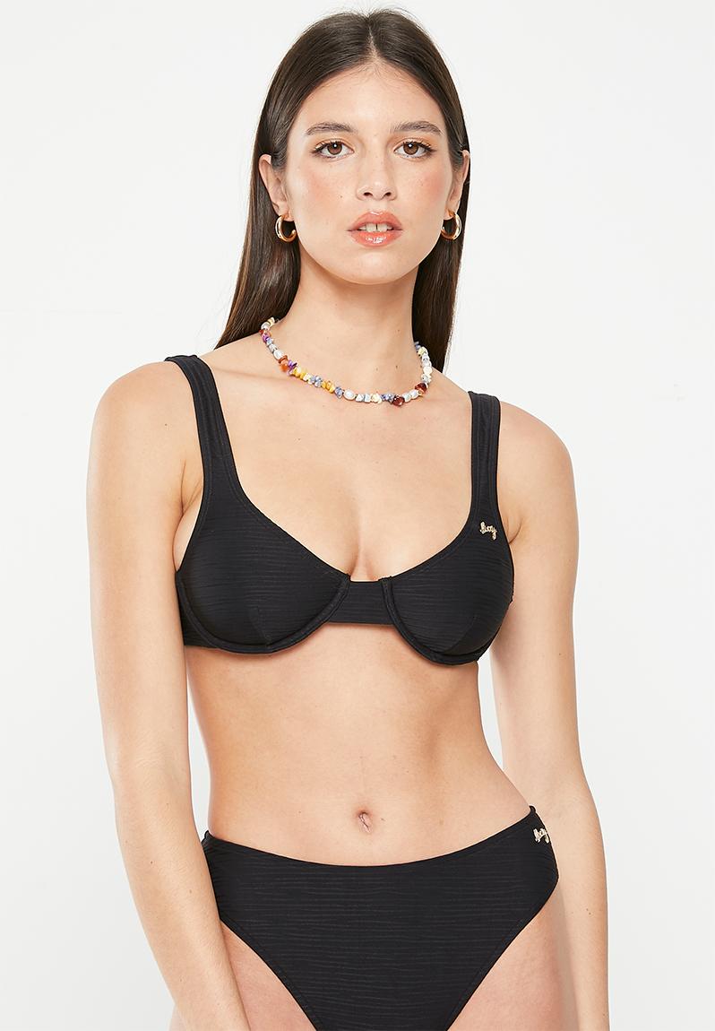 Tizzy Bikini Top Black Lizzy Bikinis Superbalist