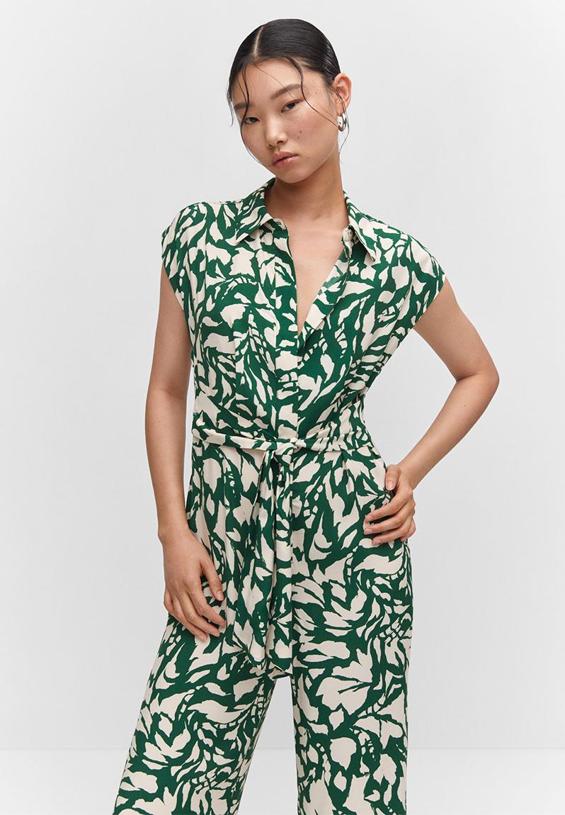 One Piece Suit Romina Green Mango Jumpsuits Playsuits Superbalist