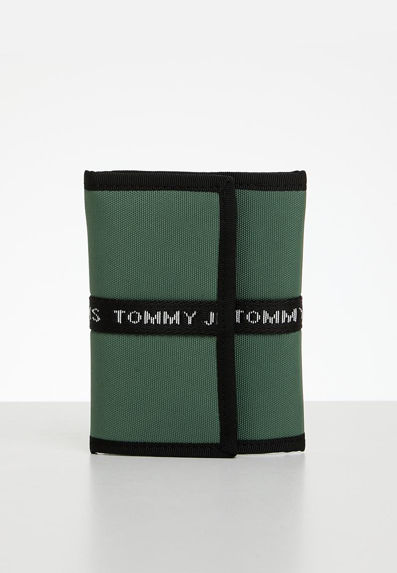 Tjm Essential Nylon Trifold Urban Green Tommy Hilfiger Bags Wallets