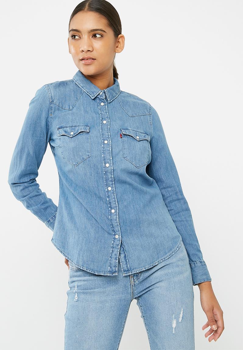 Tailored Classic Western Shirt Love Blue Levis Shirts Superbalist