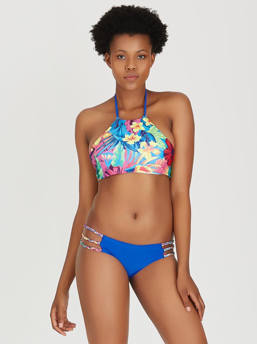 Halter Floral Bikini Multi Colour Salt Bikinis Superbalist