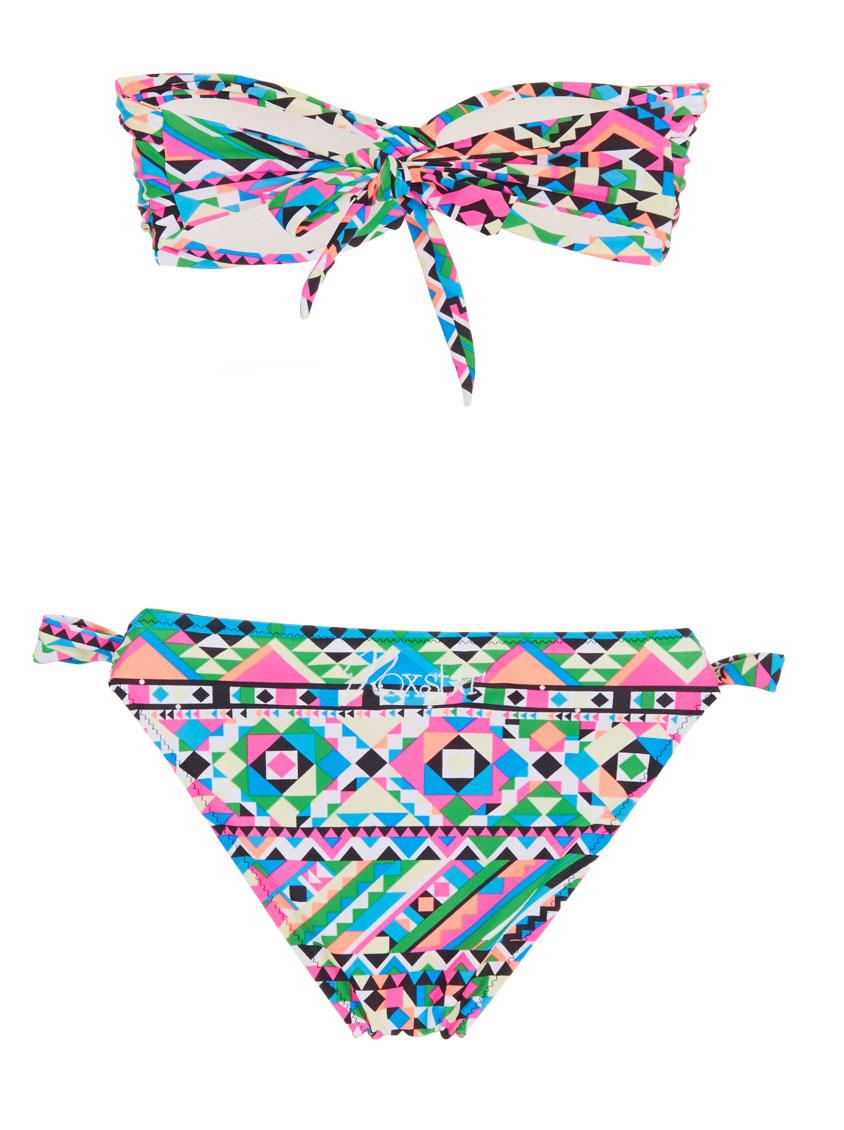 Twist Bikini Set Multi Colour Roxstar Bikinis Superbalist