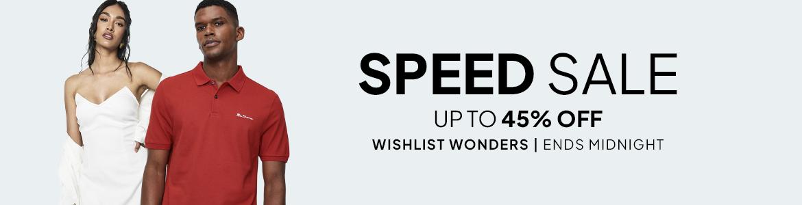 up to 45% off top wishlisted speedsale