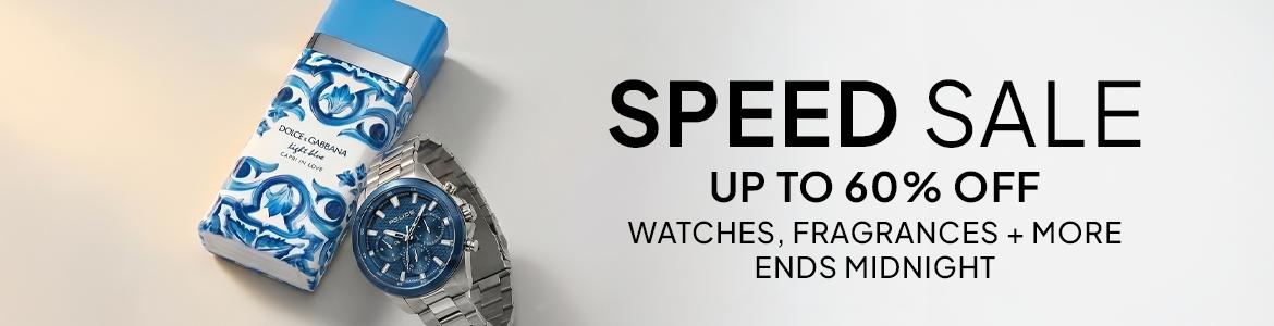 up to 60% off eyewear, watches and fragrances
