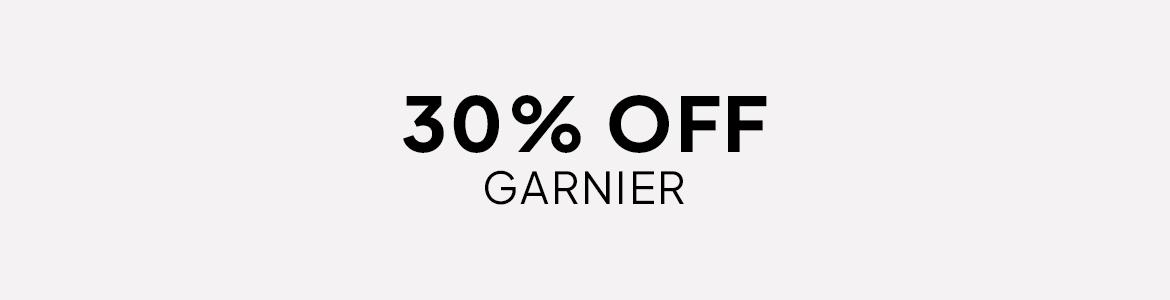30% off garnier