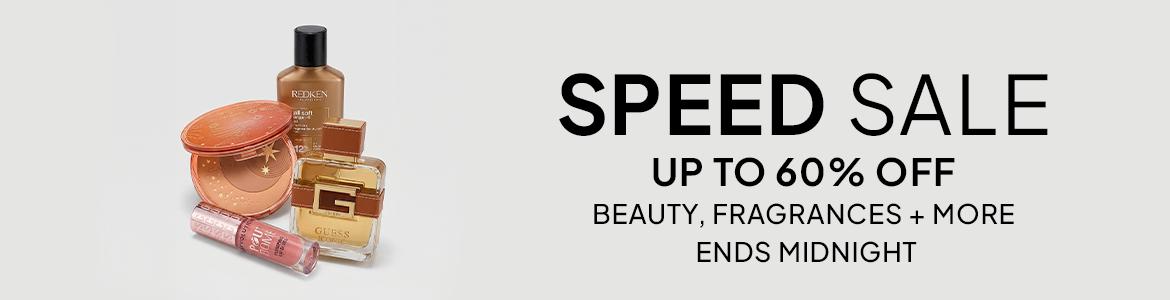 up to 60% off beauty, grooming and fragrances