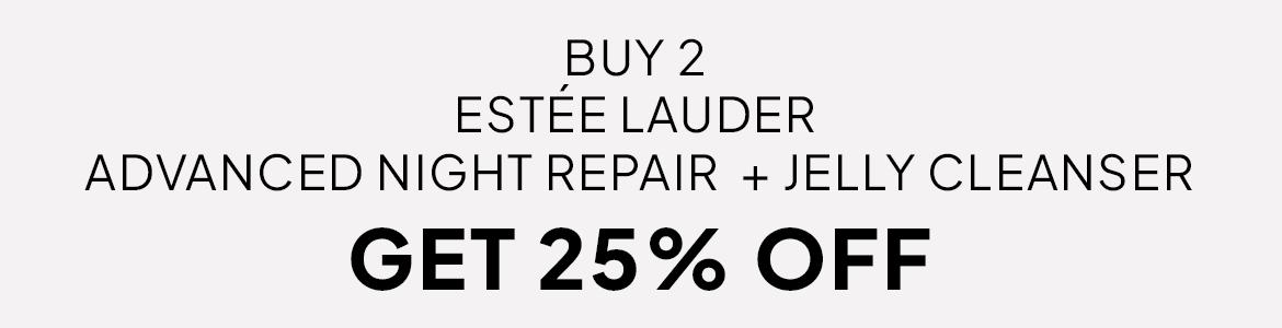buy 2 get 25% off estee lauder