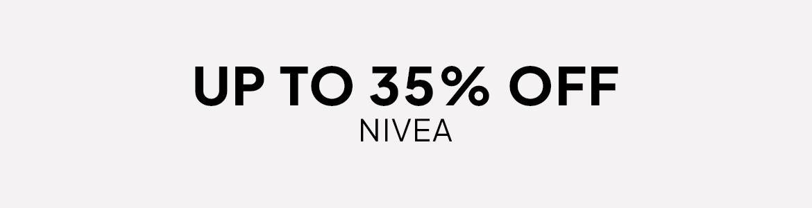 up to 35% off nivea