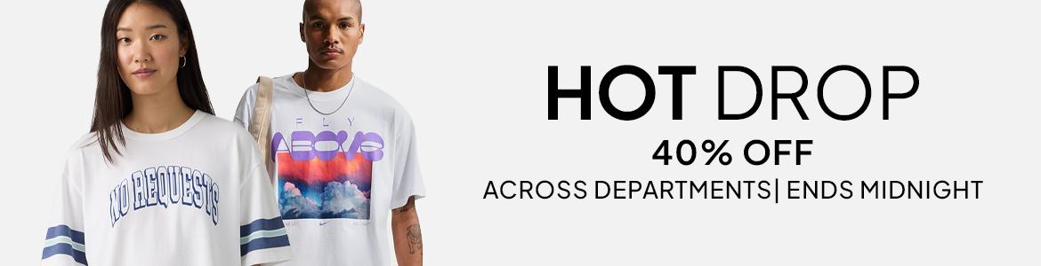 40% off hot drop