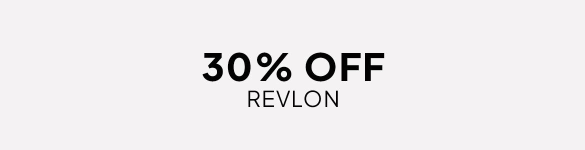 30% off revlon