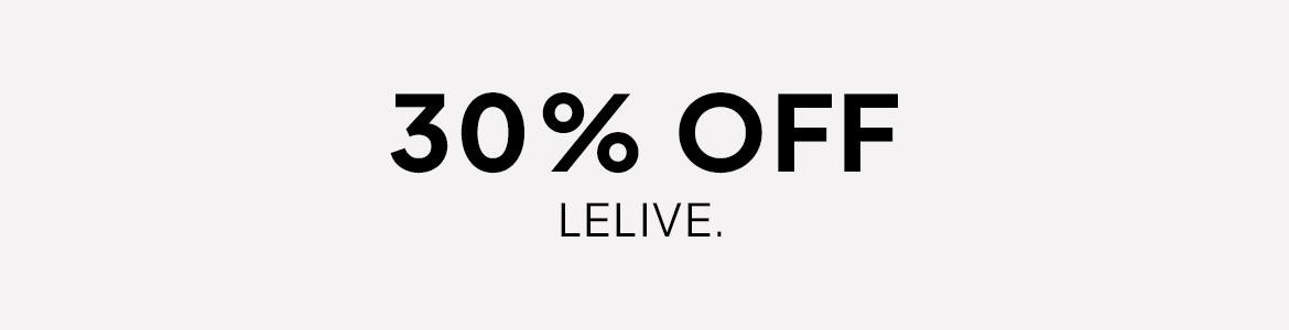 30% off lelive