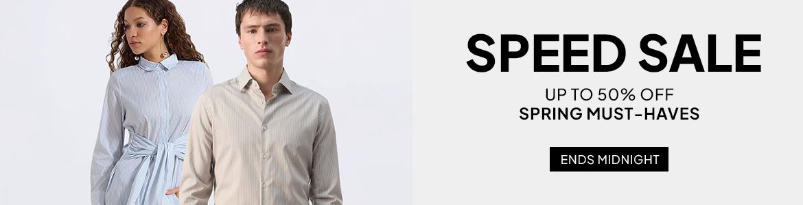 up to 50% off spring must haves 