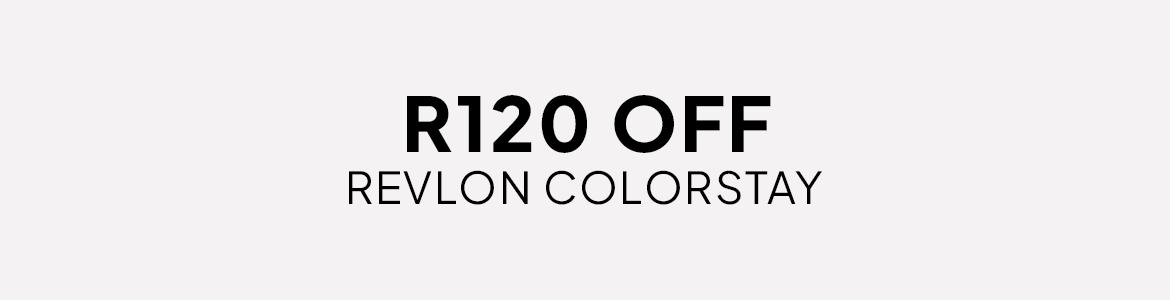 R120 off revlon colorstay