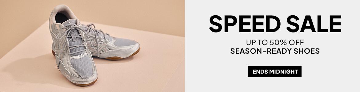 up to 50% off footwear speedsale