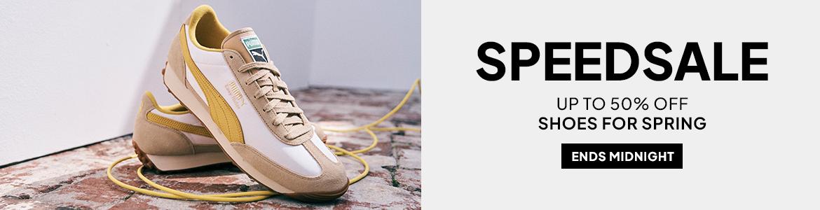 up to 50% off footwear speedsale