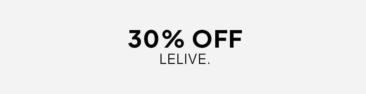 30% off lelive