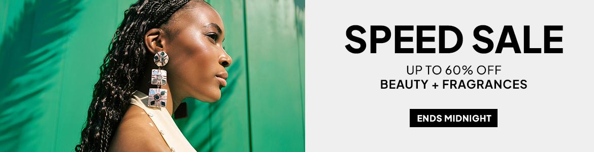 up to 60% off beauty, grooming and fragrances