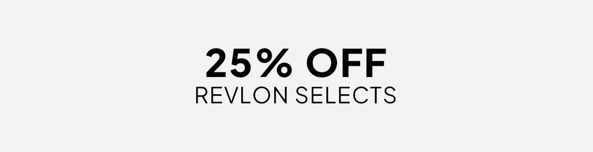 25% off revlon