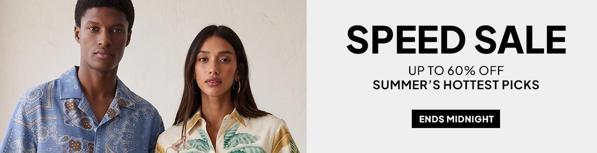 up to 60% off summer speedsale