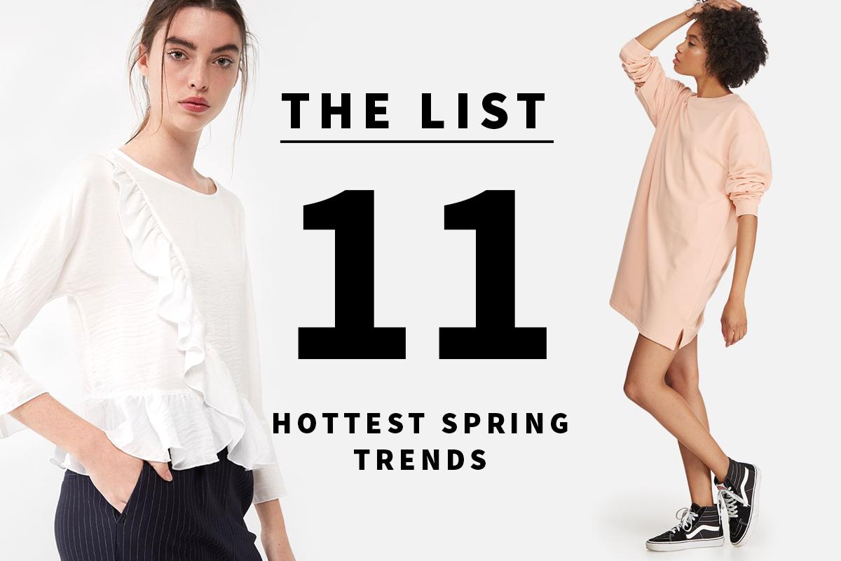 The Spring Trend Hitlist | Women's Trends | Spring Trends | Fashion ...