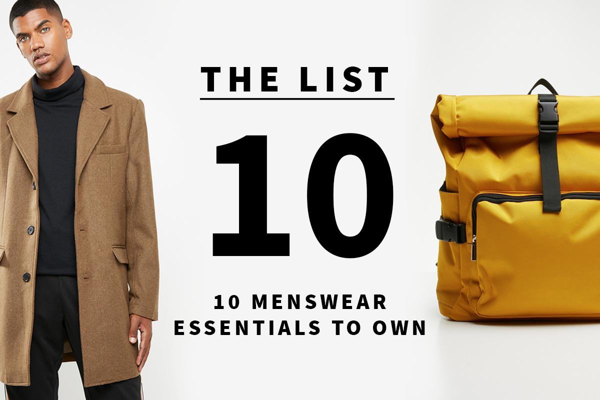 10 menswear essentials to own | Menswear Blog | The Way Of Us | Superbalist