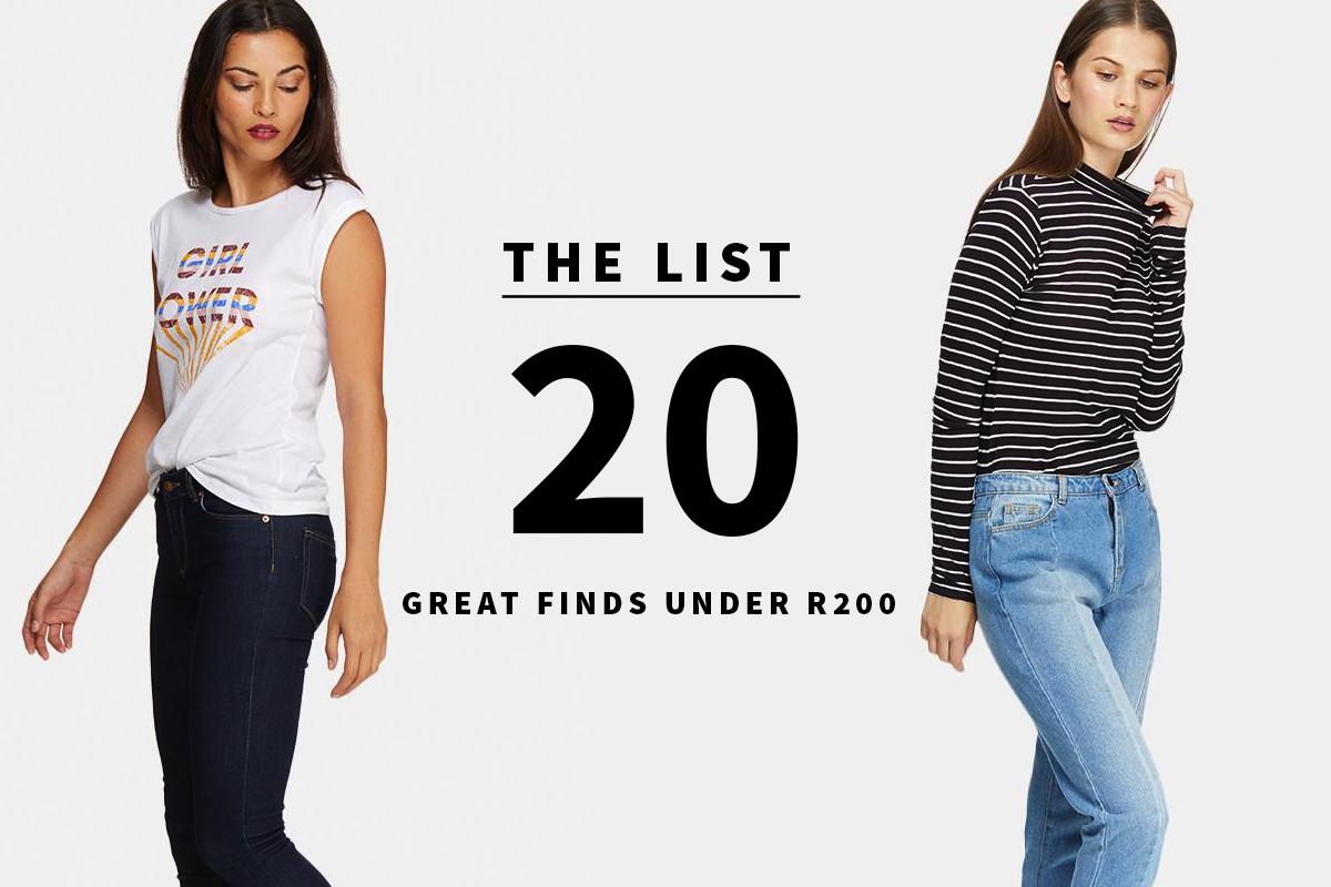 20 GREAT FINDS UNDER R200 | Fashion blog | Superbalist | The Way of Us