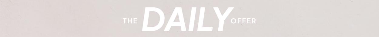The Daily Offer promotional banner