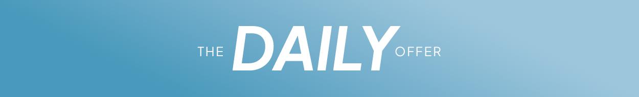 The Daily Offer promotional banner