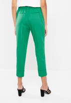 Superbalist - Suit trouser with turn up cuff - green