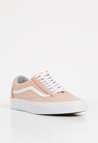pink van sneakers