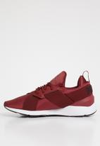 puma muse burgundy