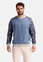 B Jeremy Sweatshirt - Stone Blue Bellfield Knitwear | Superbalist.com