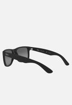 Ray-Ban - Justin sunglasses 55mm - black rubber/polar grey gradient