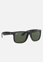 Ray-Ban - Justin sunglasses 55mm - black & green
