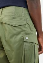 G-Star RAW - Rovic relaxed 1/2 zip shorts - green