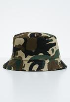 camo bucket hat