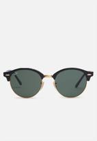 Ray-Ban - Clubround sunglasses  51mm - black & green